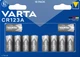 Батарейка Varta CR 123A Lithium BLI 10 шт (6205301461) (4008496995608) - изображение 1