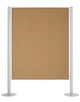 Дошка інформаційна для шпильок двостороння 1500x1200 Пробкова Magnetoplan System-Pinboard Felt-Gray Double (1100824) - зображення 1
