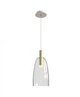 Подвесной светильник Zambelis 1966 Ø14 H:35, Base:Ø12 5W LED, 3000K,Glass-Aluminium-Acrylic Available, Clear Glass- - изображение 1