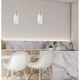 Подвесной светильник Zambelis 1966 Ø14 H:35, Base:Ø12 5W LED, 3000K,Glass-Aluminium-Acrylic Available, Clear Glass- - изображение 2