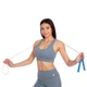 Скакалка швидкісна Кроссфіт з підшипником та сталевим тросом Zelart Esce Sport My Fit 1945 3 м синя - зображення 3