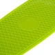 Скейт Пенни Борд Penny My Go Fish Skateboards SOFT 22" Green, розовые колеса - изображение 3
