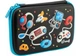 Пенал с тиснением, 1 отделение Cool For School черный 14,5*20,5*2,5 см (QT-5653-Black) - изображение 1