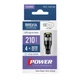 LED автолампа Brevia Power W16W 210Lm 4x3020SMD 12/24V CANbus, 2шт - изображение 1
