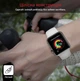 Ремінець Promate Loop-40XL для Apple Watch 38-40 мм 1/2/3/4/5/6/7/SE Grey (loop-40xl.grey) - зображення 4