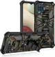 Чехол Military Shield для Samsung Galaxy M12 2021 / M127 бампер противоударный с подставкой Khaki - изображение 1