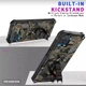 Чехол Military Shield для Samsung Galaxy M12 2021 / M127 бампер противоударный с подставкой Khaki - изображение 4