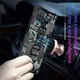 Чехол Military Shield для Samsung Galaxy M12 2021 / M127 бампер противоударный с подставкой Turquoise - изображение 3