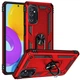 Чехол Shield для Samsung Galaxy M52 / M526 бампер противоударный с подставкой Red - изображение 1