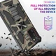 Чехол Military Shield для Samsung Galaxy S20 FE / G780 бампер противоударный с подставкой Khaki - изображение 5