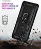 Чехол Shield для Samsung Galaxy M52 / M526 бампер противоударный с подставкой Black - изображение 4