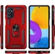 Чехол Shield для Samsung Galaxy M52 / M526 бампер противоударный с подставкой Red - изображение 5