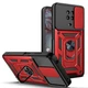 Чехол Hide Shield для Nokia G10 бампер противоударный с подставкой Red - изображение 1