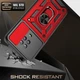 Чехол Hide Shield для Nokia G10 бампер противоударный с подставкой Red - изображение 3