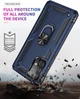 Чехол Shield для Samsung Galaxy A52 / A525 бампер противоударный с подставкой Dark-Blue - изображение 5