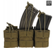 Підсумок STACKER MOLLE 101INC для 6 магазинів M4/AK - зображення 1