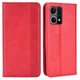Чохол-книжка Deexe Retro Style для OPPO Reno 7 - Red - зображення 1