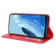 Чохол-книжка Deexe Retro Style для OPPO Reno 7 - Red - зображення 5