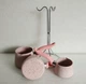 Набір турок O.M.S. Collection 3227 Pink 3 шт - зображення 6