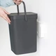 Ведро для мусора Brabantia Sort & Go 12 л Серое (109805) - изображение 2