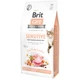 Сухой корм для кошек Brit Care Cat GF Sensitive HDigestion and Delicate Taste 7 кг (8595602540693) - изображение 1