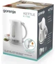 Електрочайник&nbsp;Gorenje&nbsp;K17WE 1.7 л 2200 Вт - изображение 4