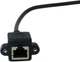 Кабель Extradigital RJ45 male - famale 1 м удлинитель с креплением (KBR1880) - изображение 2
