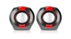 Акустическая система REAL-EL S-50 Black/Red - изображение 3