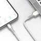 Кабель Baseus Cafule Metal Data Cable USB to Lightning White 1м (CALJK-A02) - изображение 4