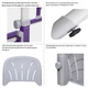 Парта со стулом Cubby Lupin VG (purple, grey) - изображение 6