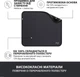 Игровая поверхность Logitech Mouse Pad Studio Graphite (956-000049) - изображение 4