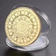 Позолоченная сувенирная монета Знак зодиака Весы - изображение 4