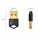 Адаптер USB Bluetooth 5.0 U&P M25 Black (SHT-M25-BK) - зображення 3
