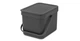 Ведро для мусора Brabantia Sort&Go 6 л Grey (109720) - изображение 1