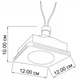 Точковий світильник RONDA Imperium Light 150112.01.01 - зображення 3