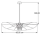 Люстра LADY D60 CUR BK/COOP Imperium Light 35160.05.49 - зображення 2