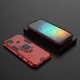 Чохол Iron Ring для Xiaomi Redmi 10A броньований бампер з підставкою Red - зображення 3