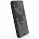 Чохол Iron Ring для Xiaomi Redmi 10A броньований бампер із підставкою Black - зображення 5