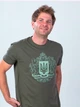 Футболка Sol's Imperial 190 Герб Украины 11500269/137 S Хаки (3609374915179) - изображение 2