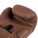 Перчатки для бокса кожаные на липучке Zelart 3074 Brown 10 унций - изображение 3