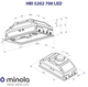 Вытяжка MINOLA HBI 5202 WH 700 LED - изображение 10
