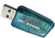 USB звуковая карта MHZ 3D Sound card 5.1 внешняя - изображение 1