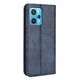 Чехол-книжка Deexe Retro Style для Realme 9 Pro+ / 9 4G - Blue - изображение 3