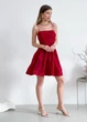 Бордовое мини платье с открытой спиной Keepsake The Label M Ke002309-4 - изображение 3