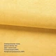 Подвійна римська штора День-Ніч ТВІН Lux Coullise InHt Джусі Велюр 344 Сонячний + Тюль Льон Білий 60х170 см - зображення 3