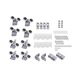 Душевая кабина Lidz Wawel SC90x90.SAT.LOW.FR, стекло Frost 4 мм без поддона - изображение 7