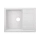 Кухонная мойка Lidz 650x500/200 WHI-01 (LIDZWHI01650500200) - изображение 1