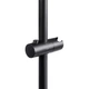 Душова стійка з тримачем універсальна Qtap Lepit 665 мм округла QTLEP82103OB Black Matt - зображення 4