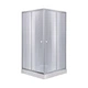 Душевая кабина Lidz Wawel SC80x80.SAT.LOW.GR, стекло тонированное 4 мм + поддон Mazur - изображение 1