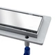 Трап Qtap Dry Tile304-700 линейный с сухим затвором под плитку 700 мм - изображение 3